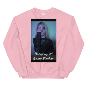 Unisex Sweatshirt “being myself” single